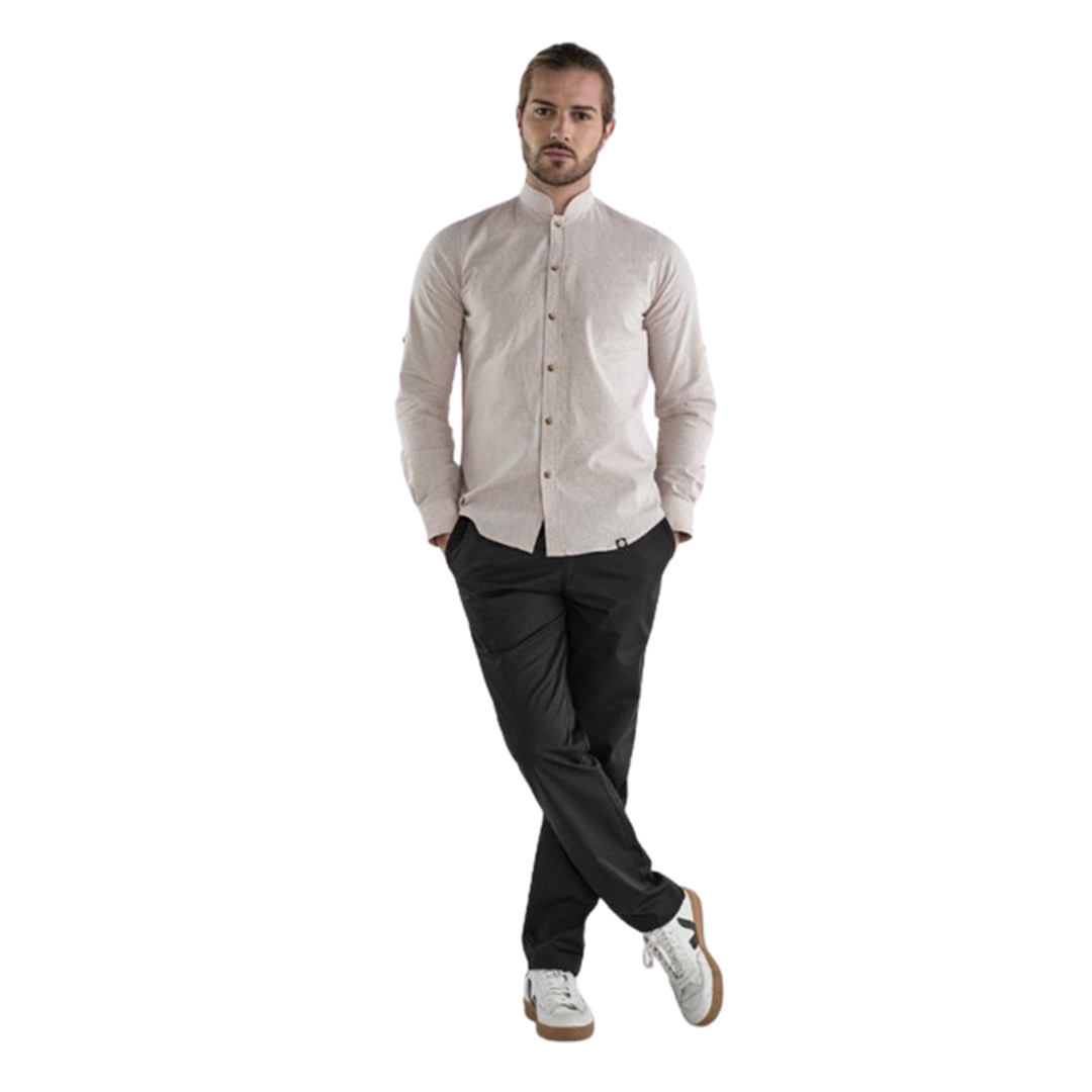 Camisa Lino Beige